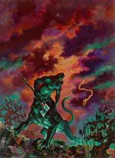 Joe the Jovian from Call Me Joe by Poul Anderson, Illustration: Copyright © Frank Kelly Freas.