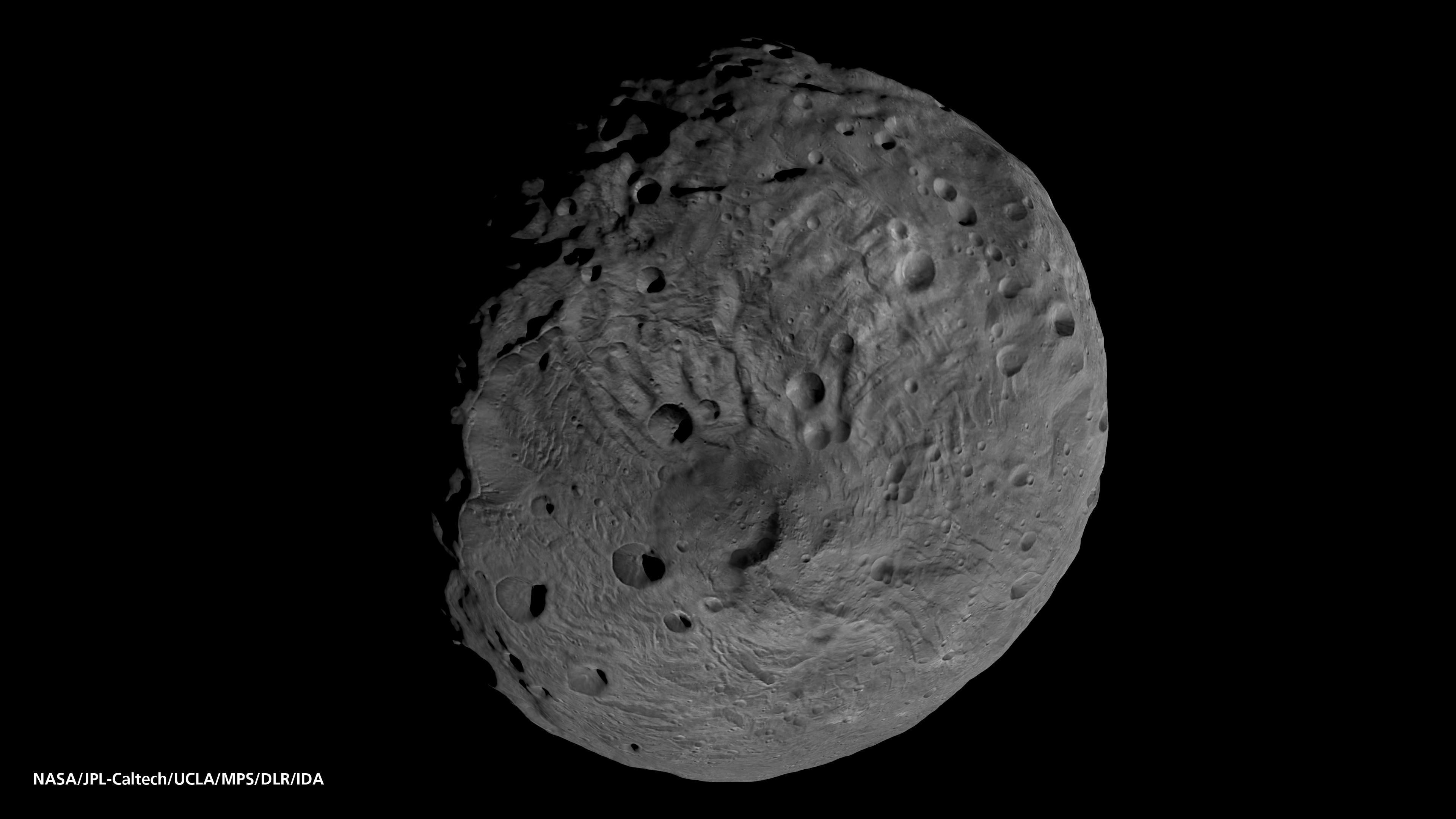 Credit: JPL, NASA, UCLA, MPS, DLR, IDA